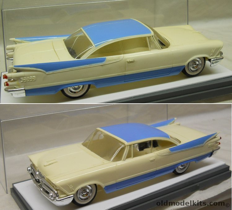 Jo-Han 1/25 1959 Dodge Custom Royal 2 Door Hardtop Promo plastic model kit